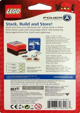 Game Cases for Nintendo DS, Tiles with Ninjago Pattern