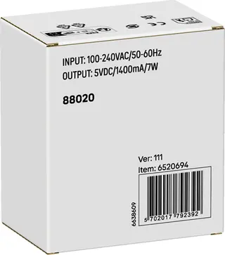Adaptateur secteur USB
