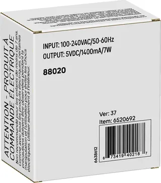 Adaptateur secteur USB