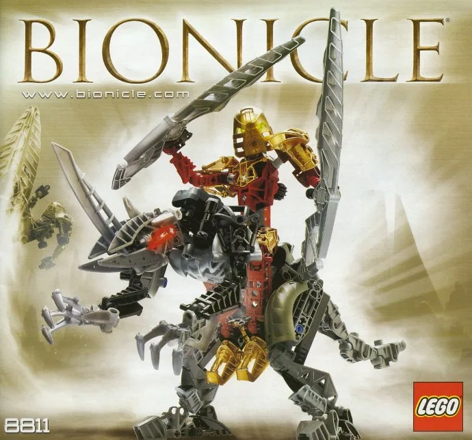 Toa Lhikan and Kikanalo