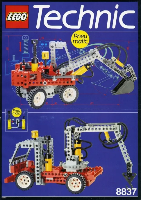 Pneumatischer Bagger