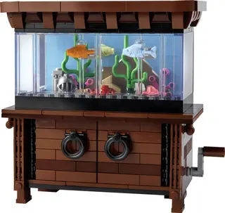 Uhrwerk-Aquarium