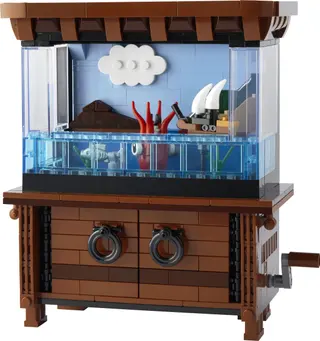 Uhrwerk-Aquarium