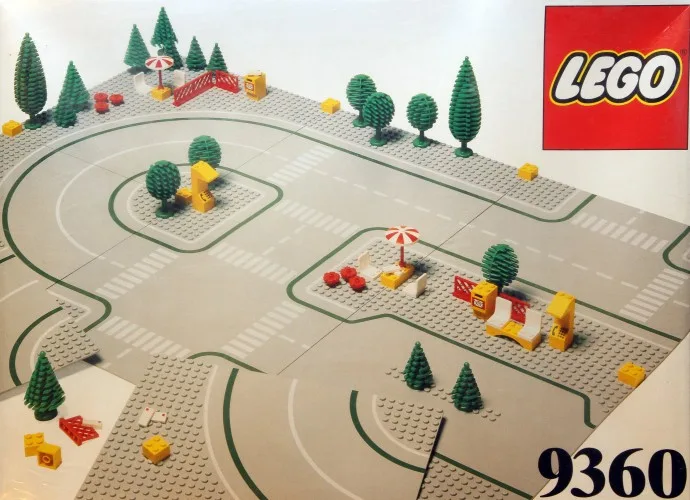 Straßenschilder und Landschaft