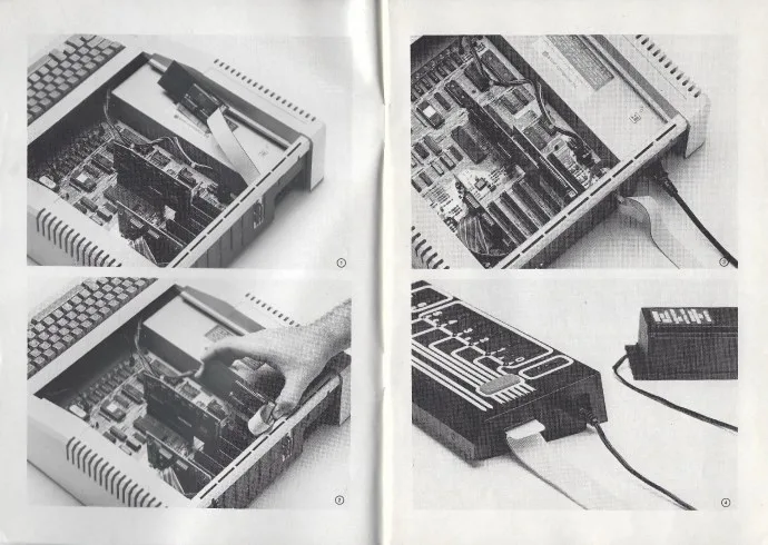 Carte d'interface et câble pour logo TC - Apple IIe et Apple IIGS