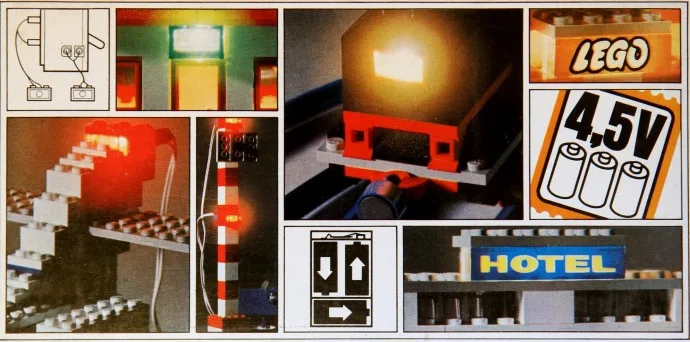 Verlichtingsstenen met kleurfilters