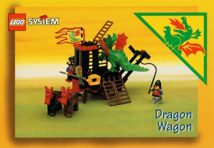 Wagon du Dragon en Carte - Club des Constructeurs Lego